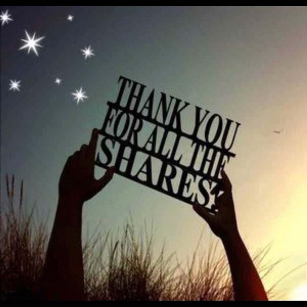 Thank you for all the shares.